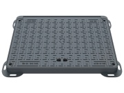 Poklop s rámem, pantem a těsněním D400 Vlček Liboc