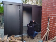 Kerti házikók telepítése