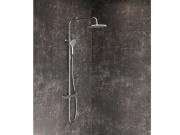 Ravak DS 091.00CR Sprchový stĺp netermostatický, posuvný, so sprchovým setom, chróm