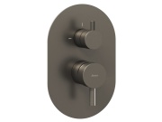 Ravak ES 065.20GB.O2.RB07E Podomietková batéria 2-cestná pre R-box, Graphite Brushed