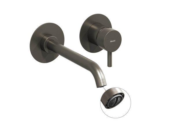 Ravak ES 019.60RGB.O1.RB07B Umyvadlová podomítková baterie bez tělesa, růžové zlato kartáčované