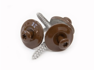 Polykarbonát (PC) –  nerez skrutka V2A bronzová 4,5 x 45 mm 100 ks