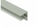 Ukončovací F profil bez povrchovej úpravy Covestro 8 mm