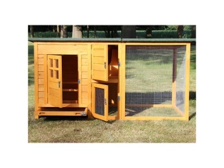 Kurníky –  Scobax Dřevěný kurník TEMELÍN MAXI, 2150x650x800 mm