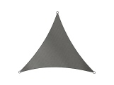 Stínící plachta COMO trojúhelníková antracitová 5x5x5m