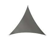 Stínící plachta COMO trojúhelníková antracitová 5x5x5m