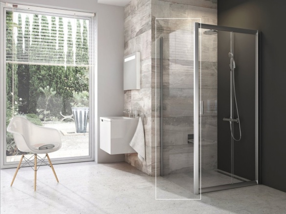 Ravak BLPS 100, bílá+transparent