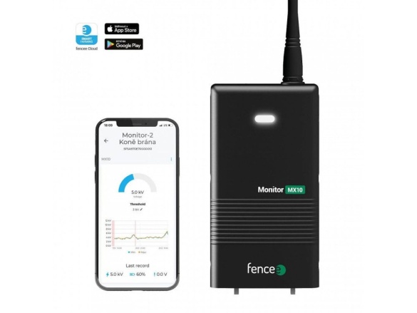 Scobax Set elektrického ohradníku Chytrá Farma - RF zdroj 15 J, ovladač - WiFi Gateway - Monitor MX10 ZDARMA