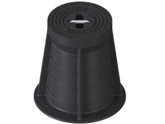 Heckl nyílások –  Lentus plastový kruhový poklop ⌀190 mm PLYN