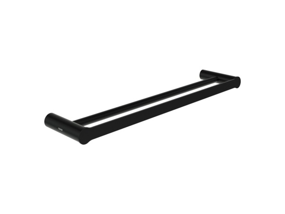 Ravak FD 320.20BLM Držák na ručníky 45 cm, dvojitý, černá matná