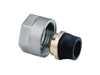 Podlahové vytápění –  Lansanit Svěrné šroubení pro trubky CU d 15 x 3/4",