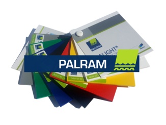 Technické plasty –  Palram PVC Palight Color