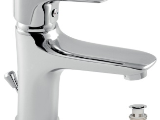 Vodovodní baterie – Novaservis Umyvadlová baterie Titania Nice, chrom, stojánková, s výpustí, 97001,0