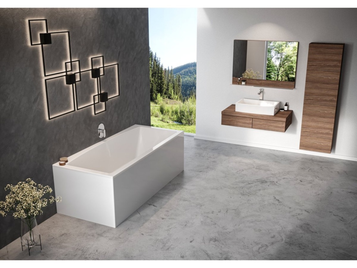 Ravak Zrkadlo Formy 100, orech