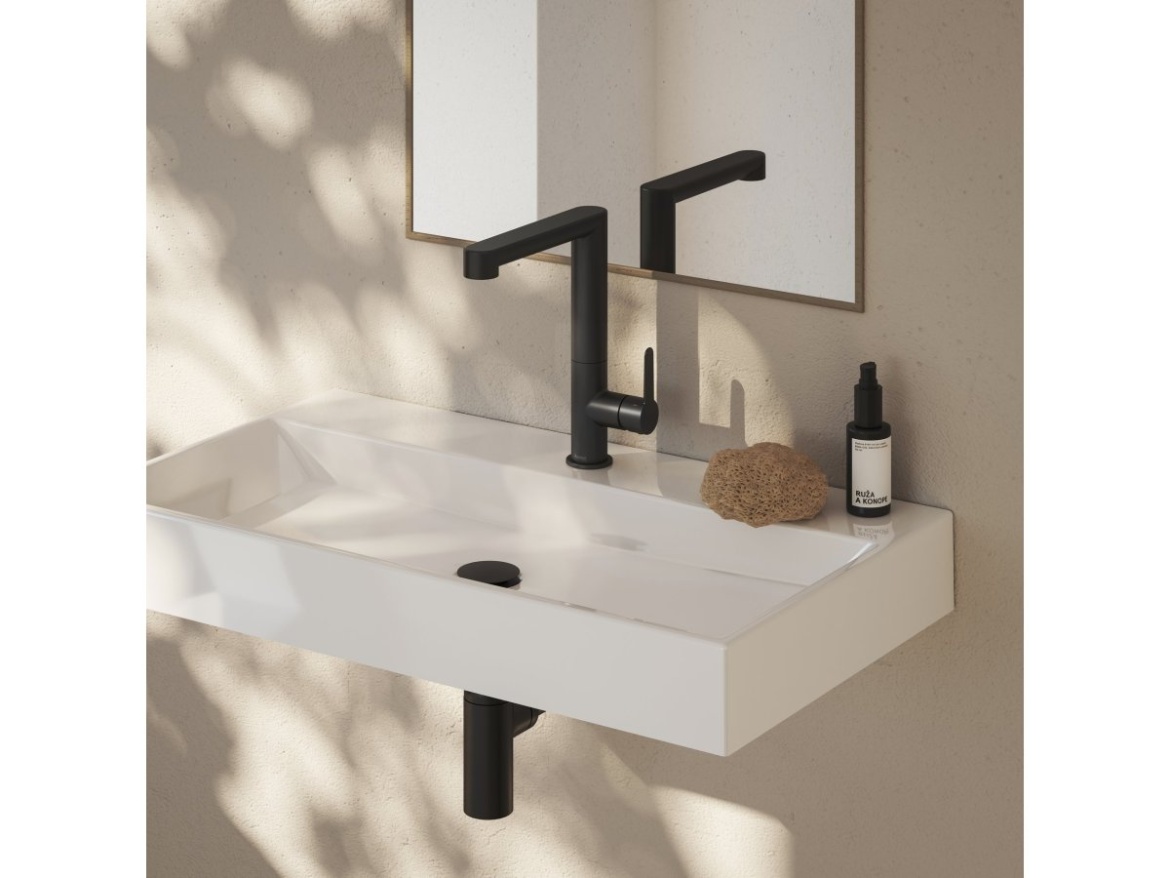 Ravak Umývadlo Natural 80, s otvorom pre batériu, bez prepadu