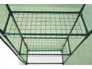 VespaGarden Zahradní fóliovník  Regal - 8 polic, 143x143x195cm - bílý