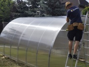 Professzionális, kulcsrakész üvegháztelepítések