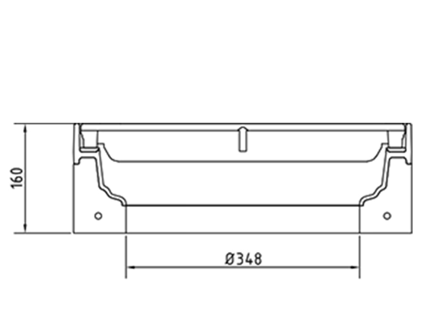 Vtoková mříž Kasi KM12P