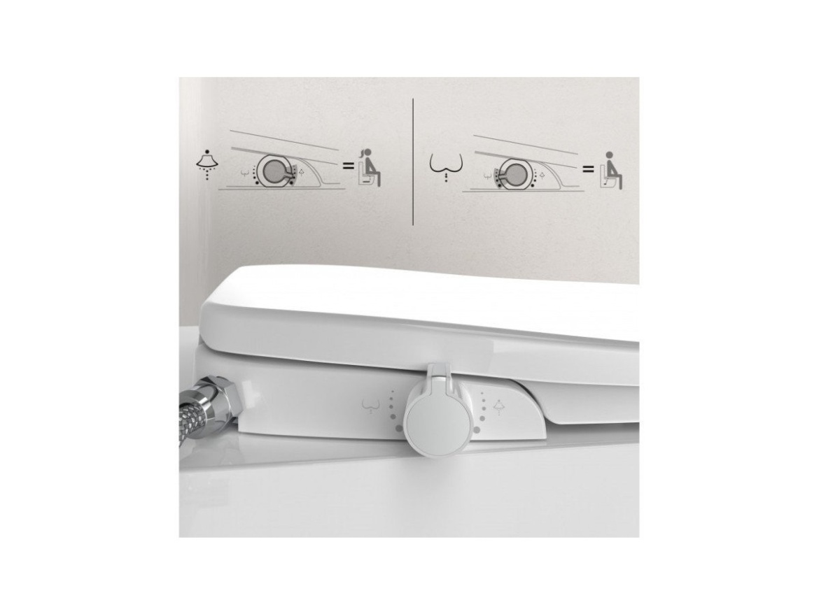 WC sedátka, záchodová prkna Schütte BIDETOVÉ SEDÁTKO | Termoplast, Soft Close