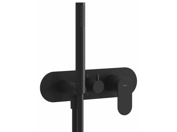 Ravak EL 065.60RGB.O2.RB07D.+S Podomietková batéria 2cestná pre R-box, so sprchovým setom, ružové zlato kefované