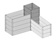 Kaskádový záhon Scobax Set 401
