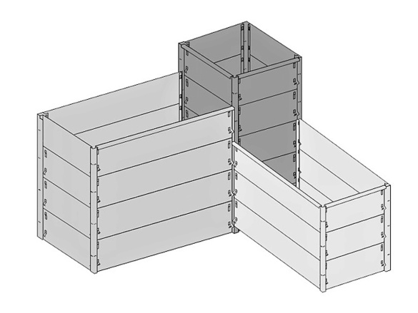Kaskádový záhon Scobax Set 401
