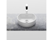 Ravak Umyvadlo Moon 1C, bez otvoru pro baterii, bez přepadu