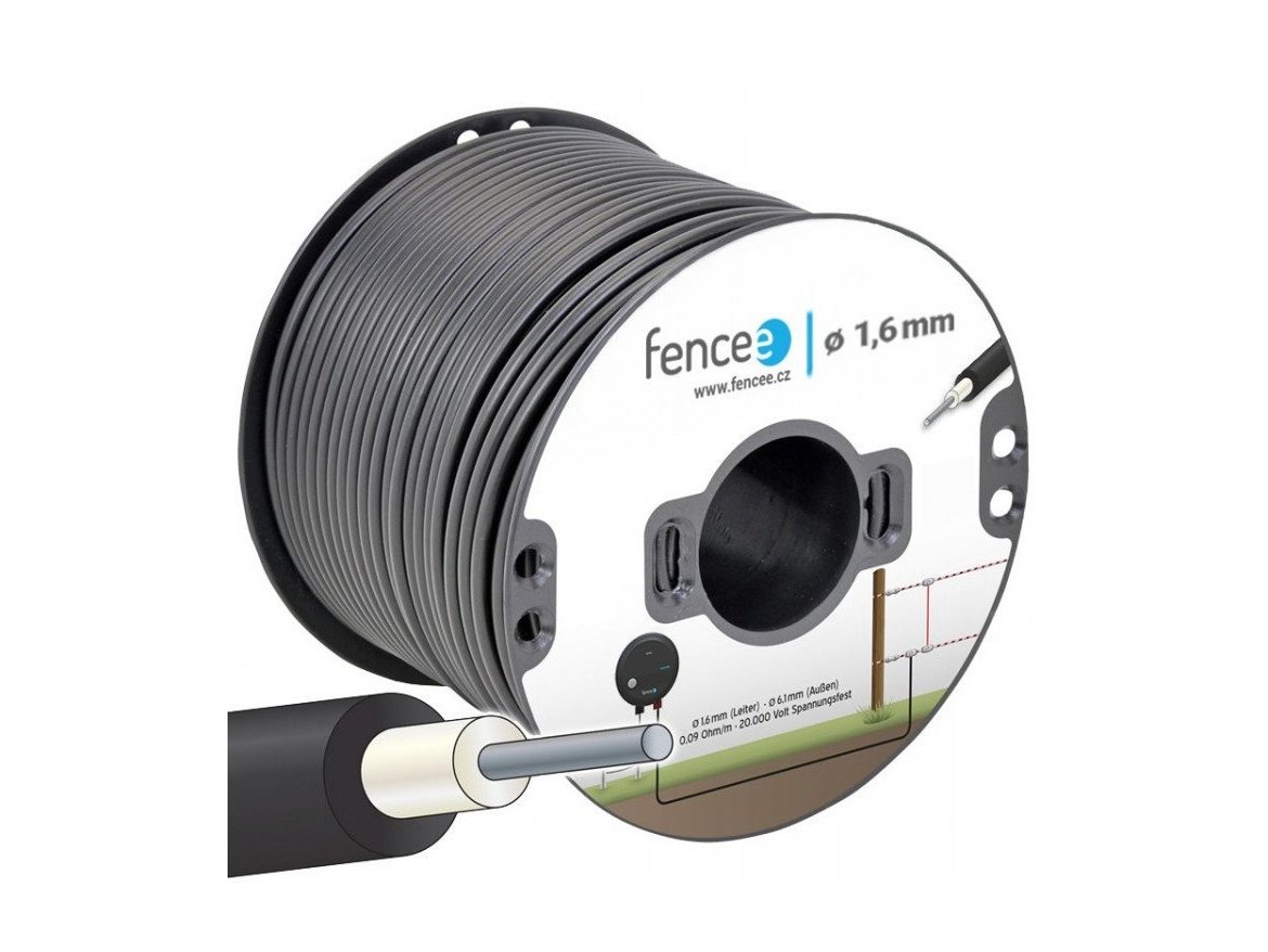 Scobax Vysokonapěťový hliníkový kabel pro elektrický ohradník