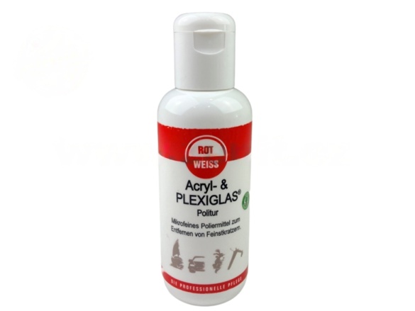 Leštiaca politúra na plexisklo Rotweiss