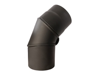 120 mm – Kovokraus Koleno kouřové 120mm stavitelné / 0 - 90° silnostěnné 1,5mm