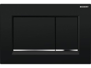 Geberit Deska ovládací GEBERIT SIGMA 30 černá/chrom lesk, 115.883.KM.1