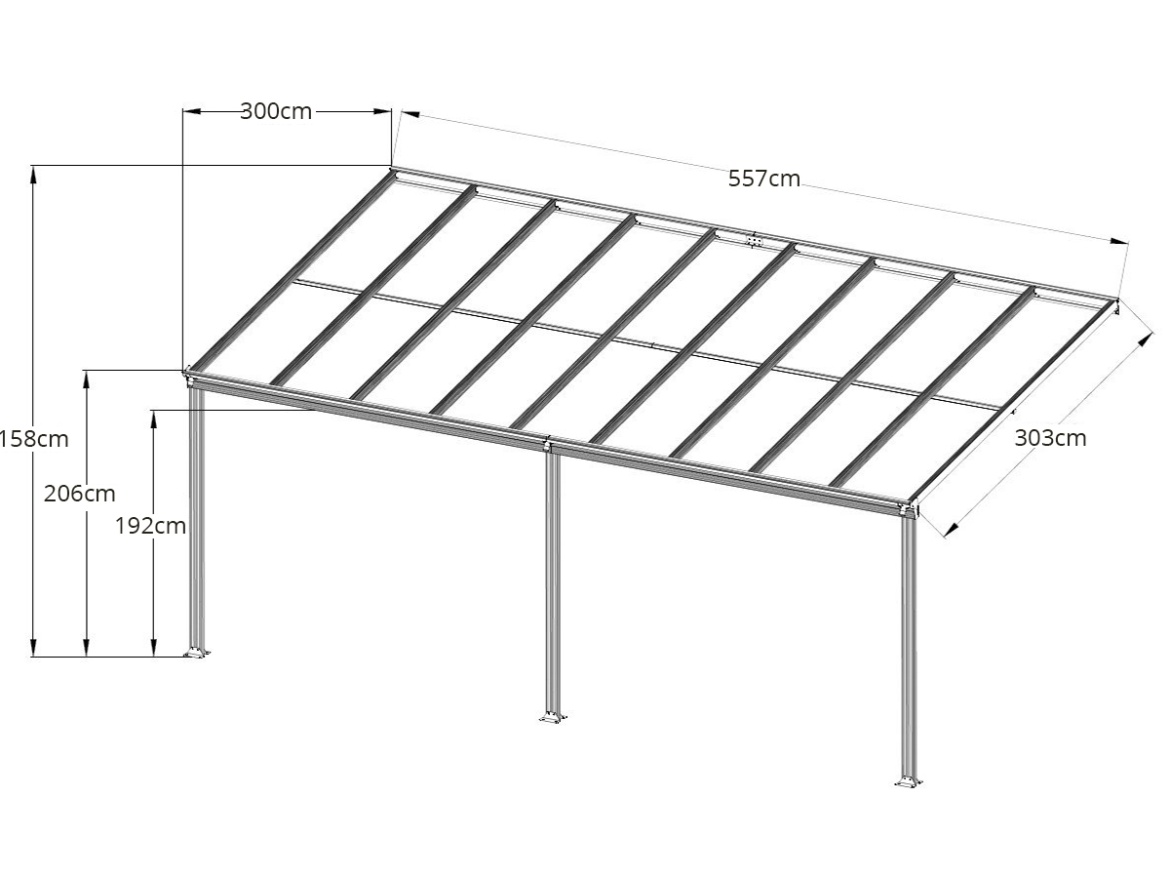 Pergola Gutta BW