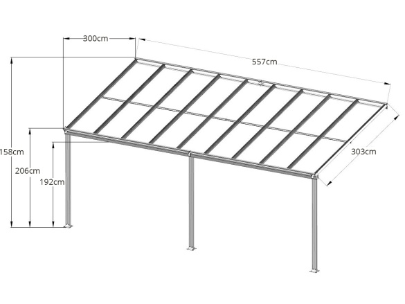Pergola Gutta BW