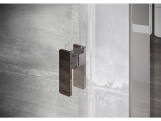 Ravak NDOP2 100, biela matná+transparent