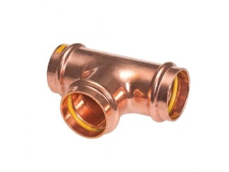 Rozvody plynu –  Conex Bänninger Lisovací t-kus CU 5130 d 22 × 22 × 22, pro plyn