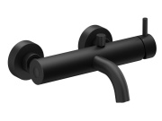 Ravak ES 022.20BLM Vaňová nástenná batéria bez sprchového setu, Black Matt