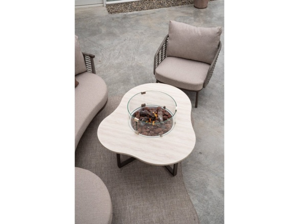 COSI Cosiloft Novi espresso hnědá / kamenný vzhled