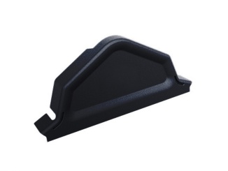 Fésűkagyló –  koncovka hřebenáče ZP-FLAT černá