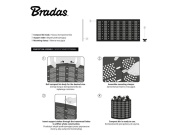 Bradas Zahradní kompostér 800 L - Ø 105 cm