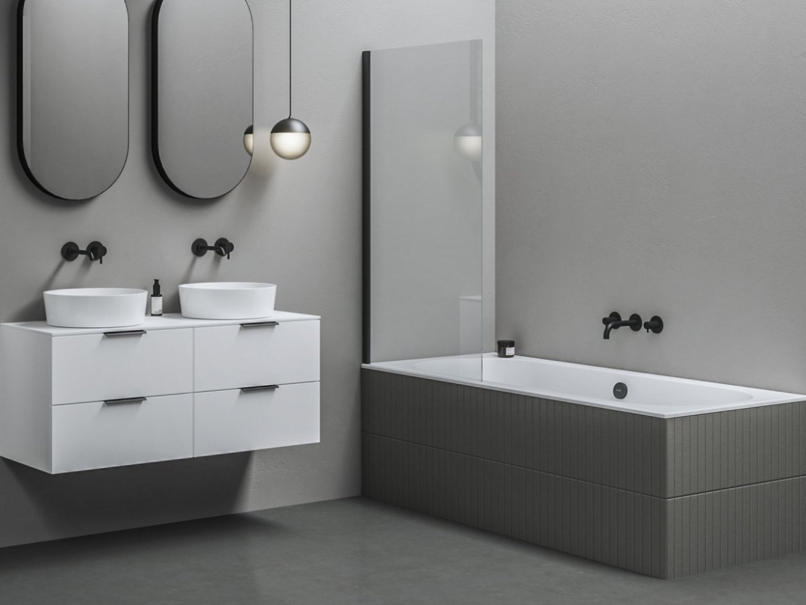 Ravak NVS1 80, lesk+transparent