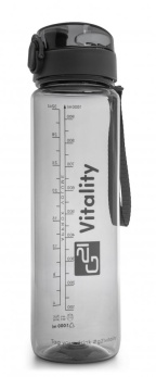G21 Láhev  na pití, 1000 ml, šedá