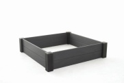 Emelt virágágyás Keter Vyvýšený záhon  Vista Modular Garden Bed šedý