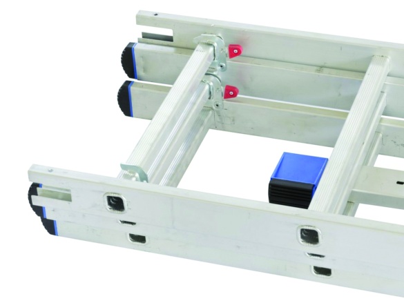 Žebřík třídílný 5,1m 3x8 G21 Štafle Triplex