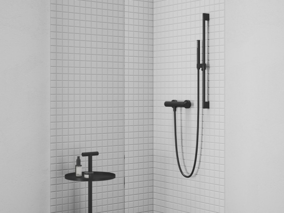 Ravak ES 032.20GB Sprchová nástěnná baterie bez sprchového setu, Graphite Brushed