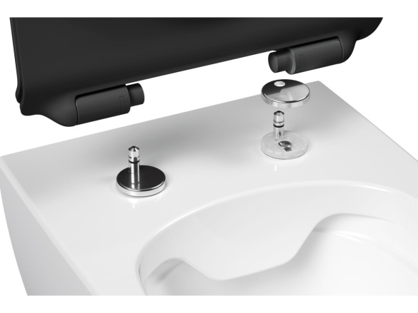 Ravak WC sedadlo Vita slim, čierna