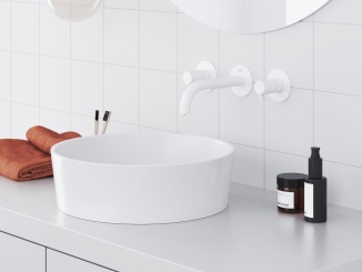 Sanitárna keramika –  Ravak Umyvadlo Moon 1, bez otvoru pro baterii, bez přepadu