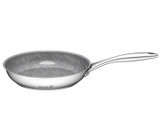 G21 Pánev  Gourmet Miracle 28 cm s poklicí, nerez/greblon