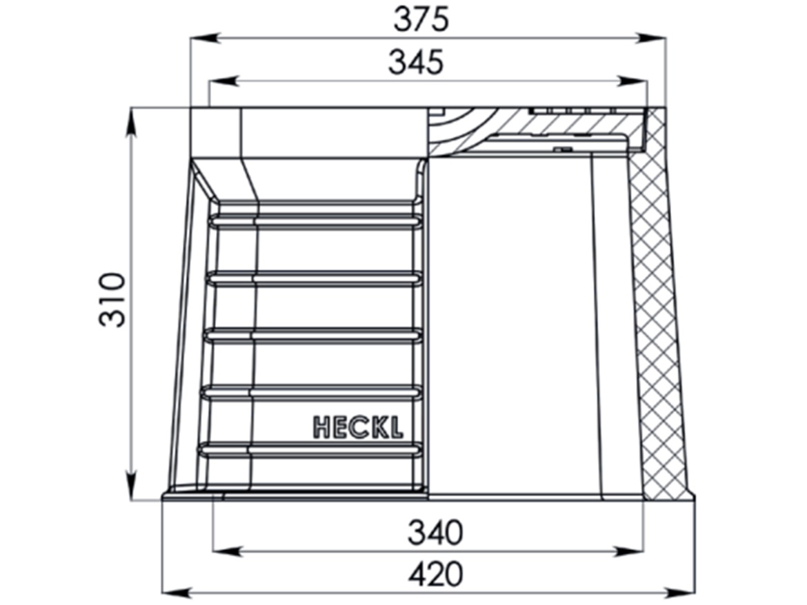Hydrantový poklop Heckl Plastus