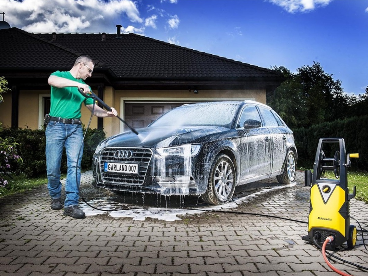 Tlaková myčka Riwall PRO REPW 150 SET