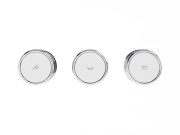 Ravak FL 063.20BLM.O2.RB072 Termostatická podomítková baterie 2-cestná bez tělesa, černá matná